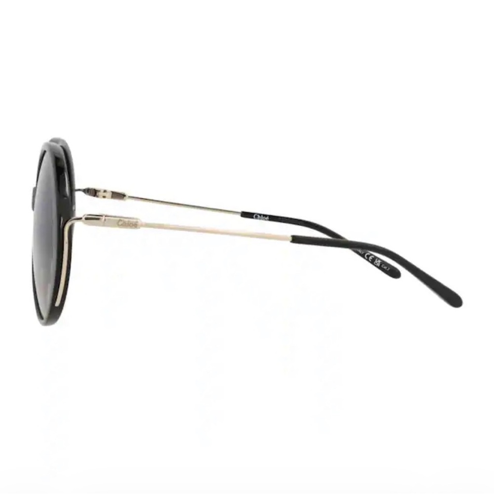 Chloe Black and gold-tone Oversized Sunglasses - Picture 2 of 10